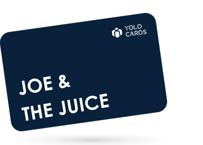 Tarjeta regalo de Joe & The Juice
